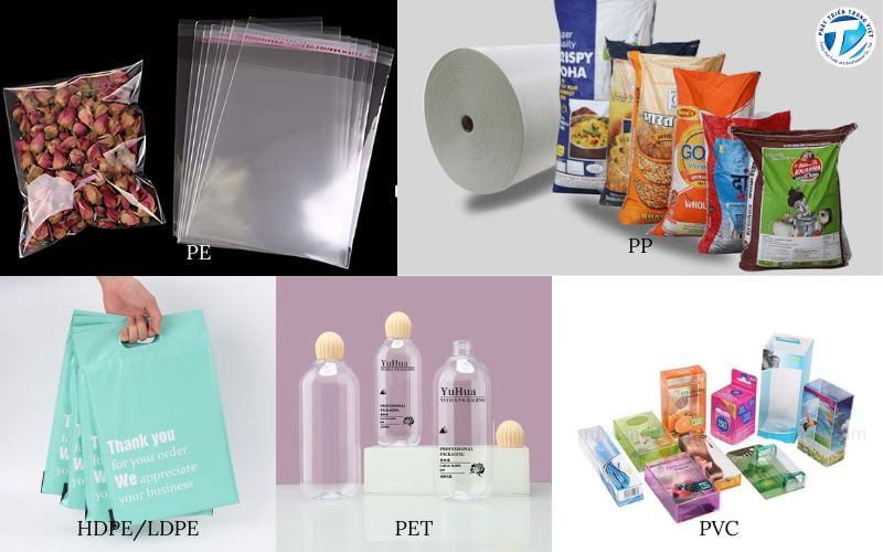 Các loại bao bì nhựa phổ biến
